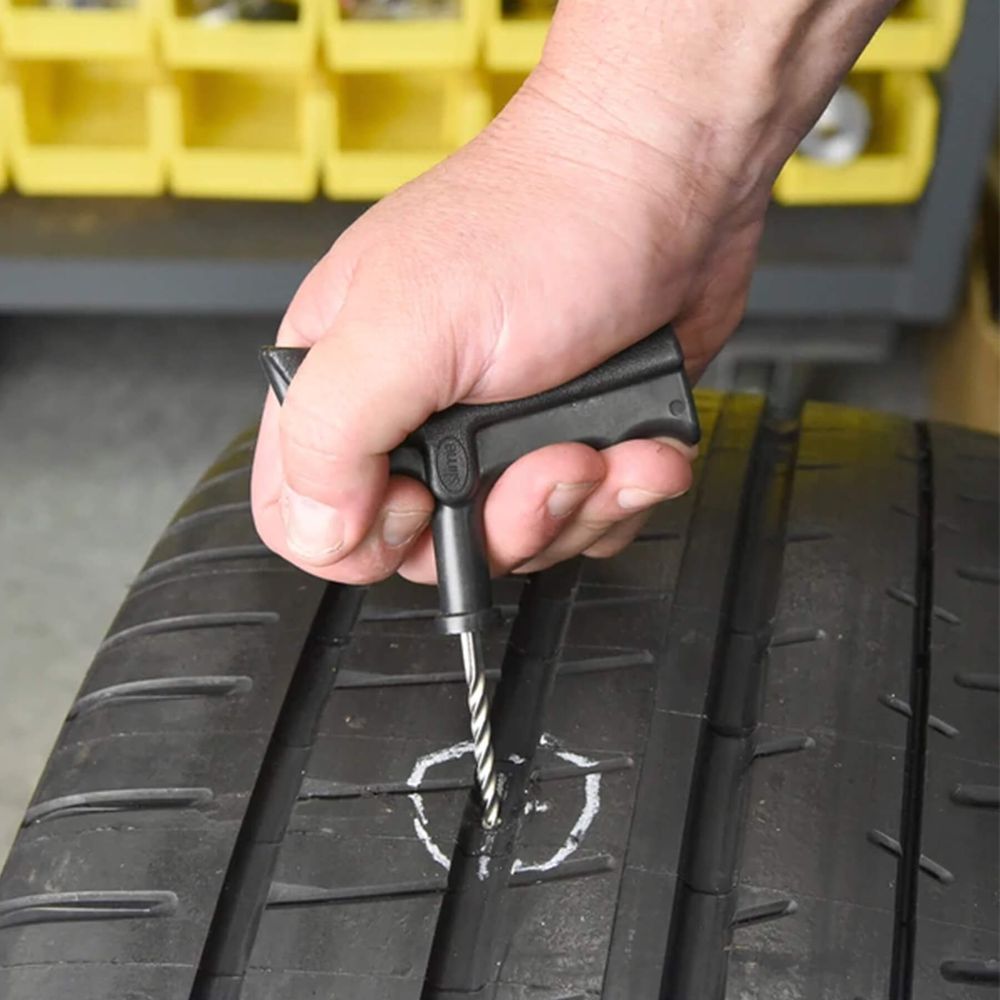 Reifen Reparaturset Flicken Set Autoreifen Reparatursatz Pannenset Flickzeug Reparatur Roller Motorrad KFZ Tire Repair Kit Retoo