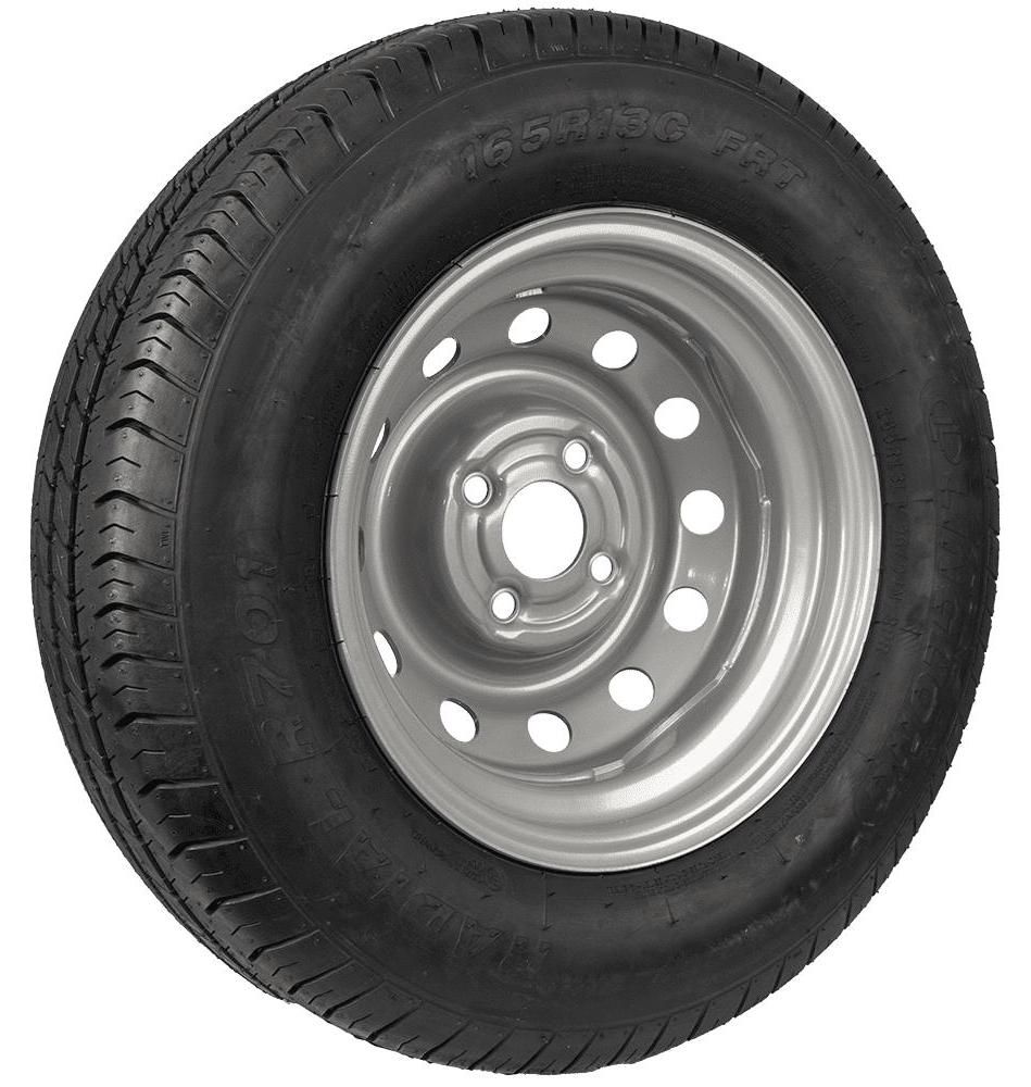 UNITRAILER Komplettrad 165/80 R13C für leichte Anhänger und Wohnwagen