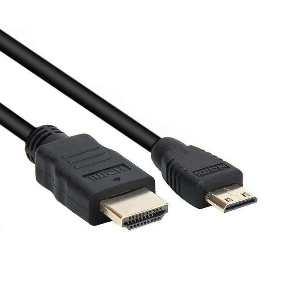 HDMI auf Micro HDMI Kabel 1m für Raspberry Pi 4K Actioncam Tablet Kamera schwarz