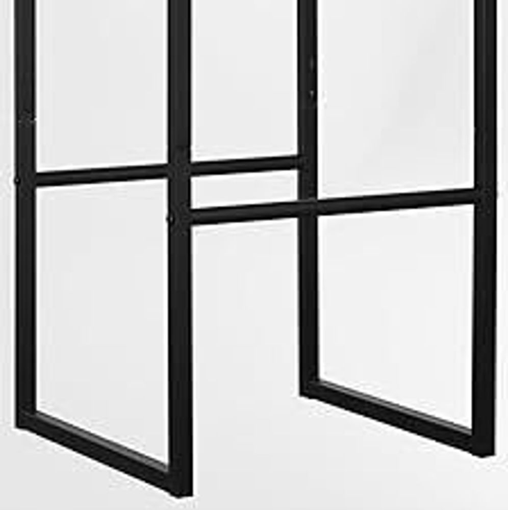 WOLTU Barhocker 2er Set mit Fußstütze, Hochstuhl, Samthocker,aus Metall, Schwarz