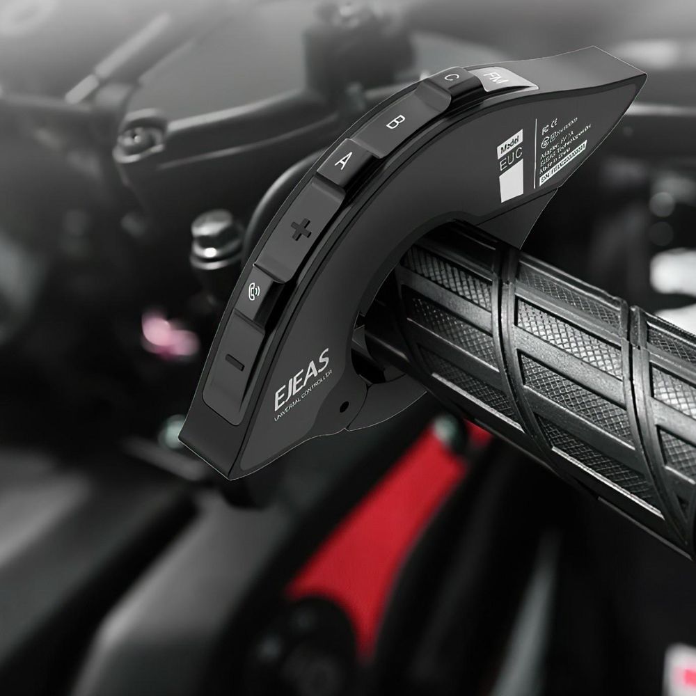 Interkom Motocyklowy Ejeas V6 Pro+ Plus USB-C Bluetooth 1200m Aplikacja EUC