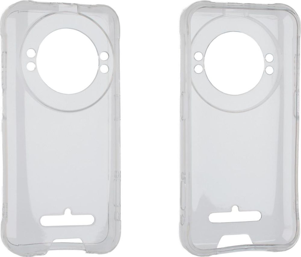 caseroxx Schutz-Hülle TPU-Hülle kompatibel mit Ulefone Power Armor 16 Pro, Gummi Handy Tasche transparent