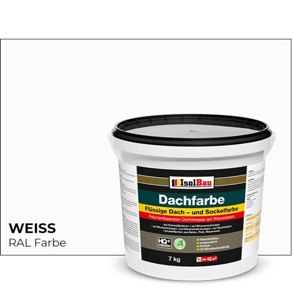 Isolbau Dachfarbe