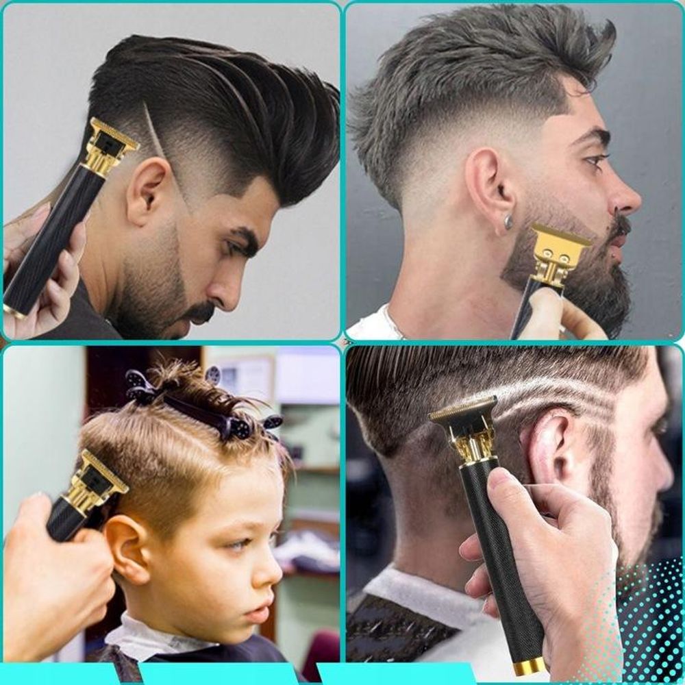 Haarschneidemaschine Trimmer Für Barthaare Mit 4 Aufsätzen
