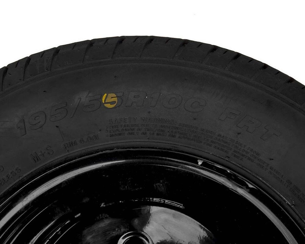 UNITRAILER Komplettrad 195/55 R10C für schwere Anhänger und Wohnwagen