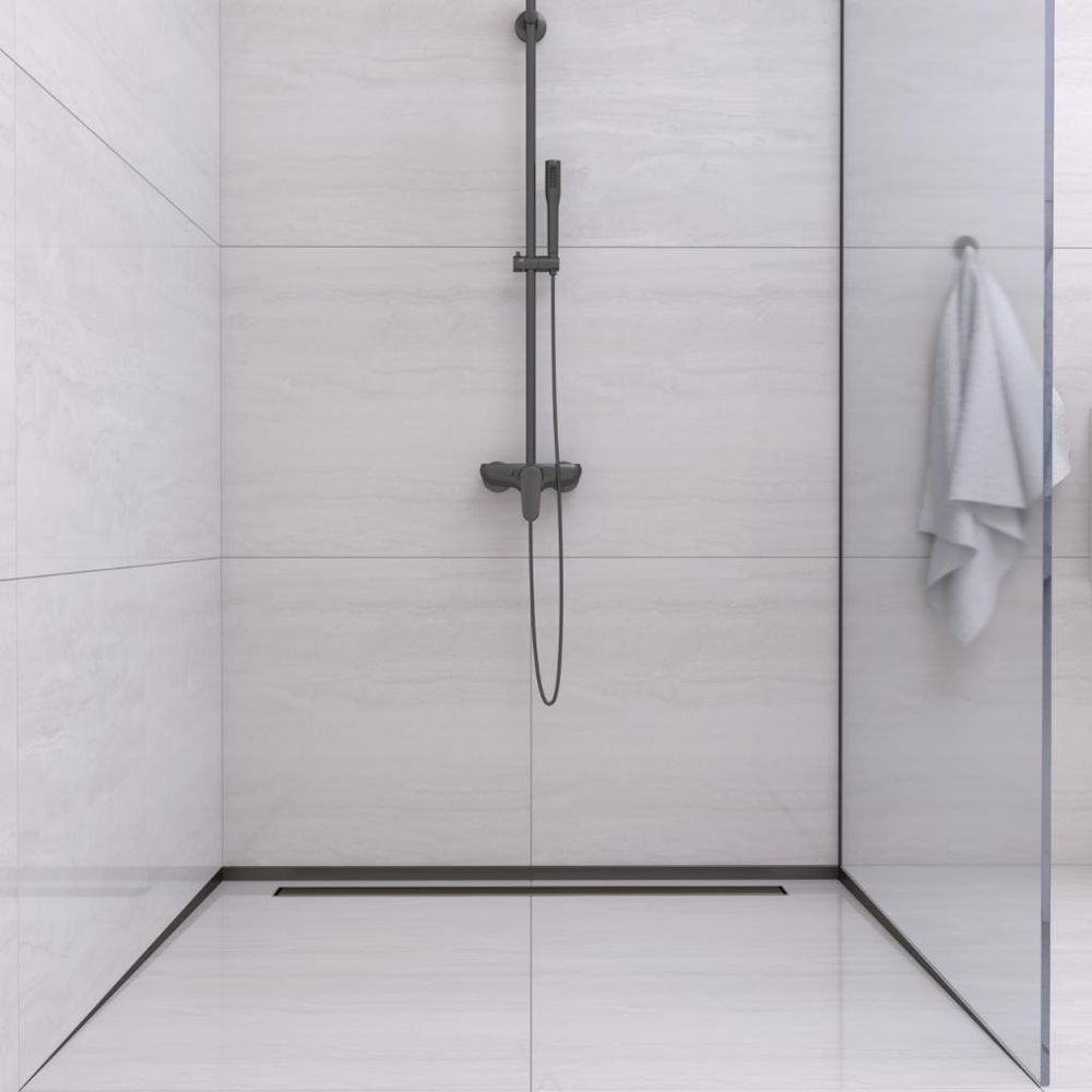 Duschprofil mit Gefälle - Fliesenprofil für ebenerdige Dusche mit Duschrinne