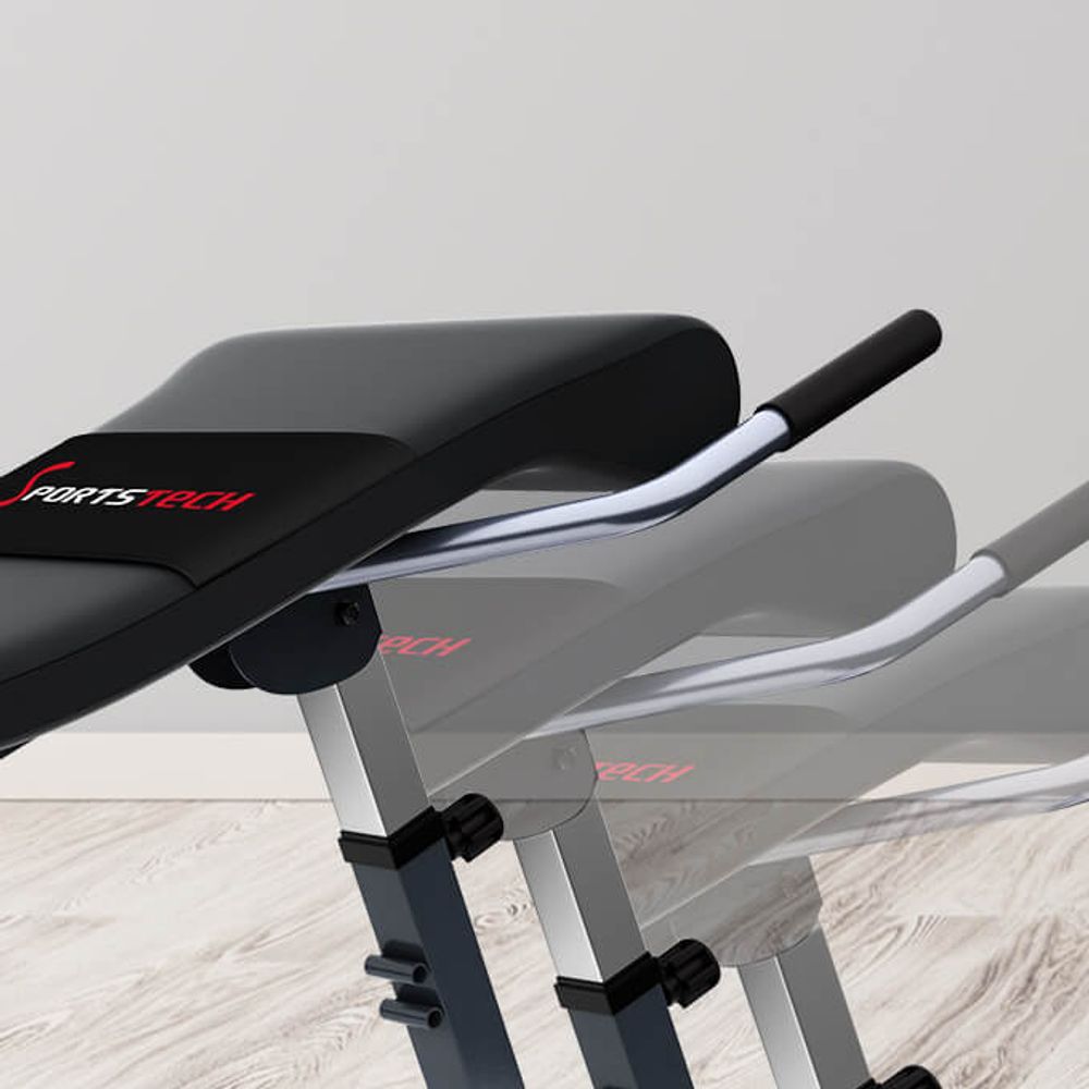Sportstech Hantelbank BRT200 | 3in1 Multifunktion | 5 Neigungswinkel