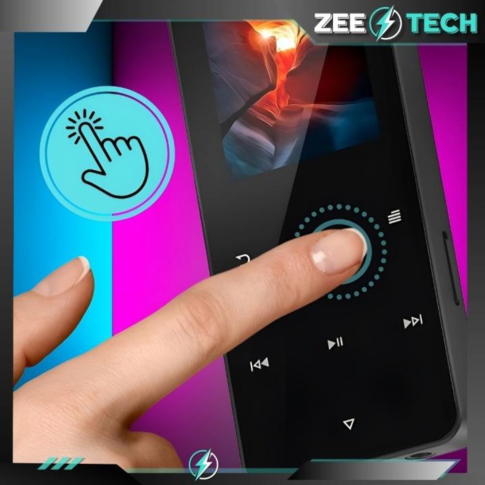 Mp3/Mp4-Player 16Gb Bluetooth Lautsprecher Radio Rekorder Leser Kopfhörer