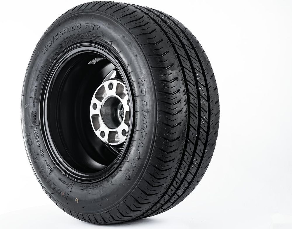 UNITRAILER 10 Zoll Anhängerrad 195/55 R10C für schwere PKW-Anhänger