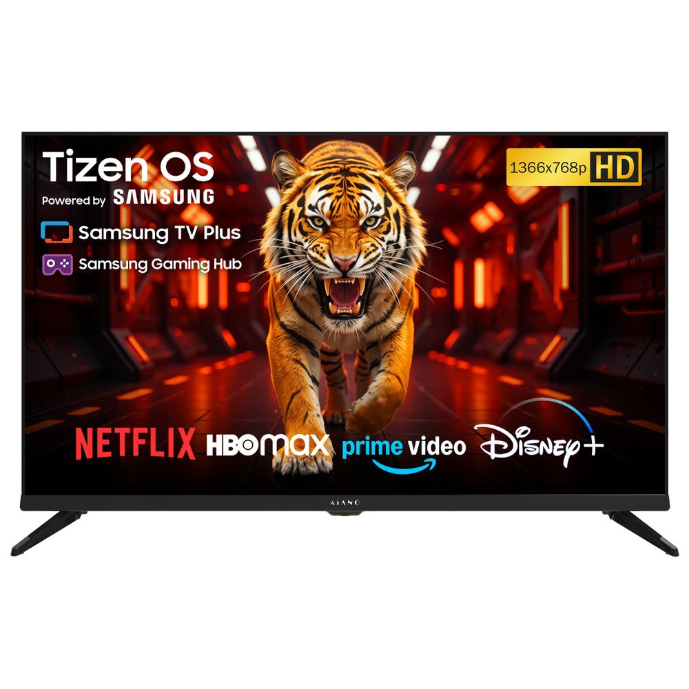 Kiano Elegance 32" HD Tizen OS Powered by Samsung (flat, 32 Zoll / 81 cm) DLED Smart TV
