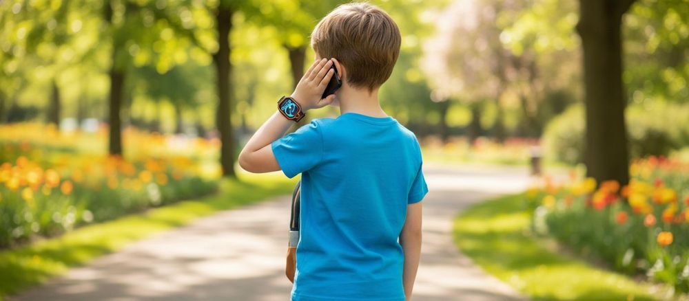 Montre connectée Forever GPS WiFi 4G pour enfants Boost KW-530 Orange Android IA SOS IPS 2,0" nanoSIM 2 Mpx G-Sensor IP67 GeoFencing Appel vidéo 800 m