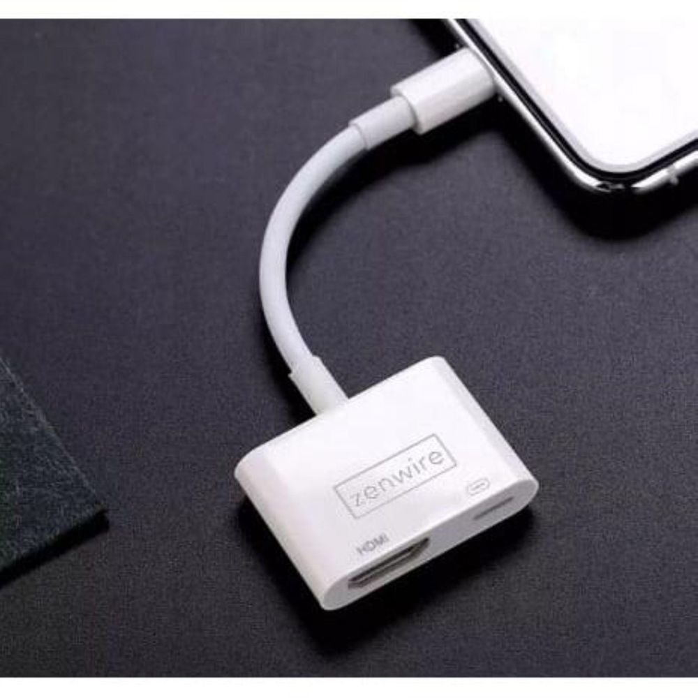 Adapter - AV Lightning auf HDMI - Full HD 1080p - für Apple - iPhone iPad - Audio und Video Adapter