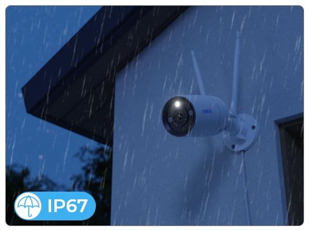 Zewnętrzna kamera do monitoringu Wi-Fi Reolink RLC-810WA, Wi-Fi 6.4K 8MP, dwuzakresowe Wi-Fi 2.4/5GHz, kolorowy noktowizor, dwukierunkowe audio