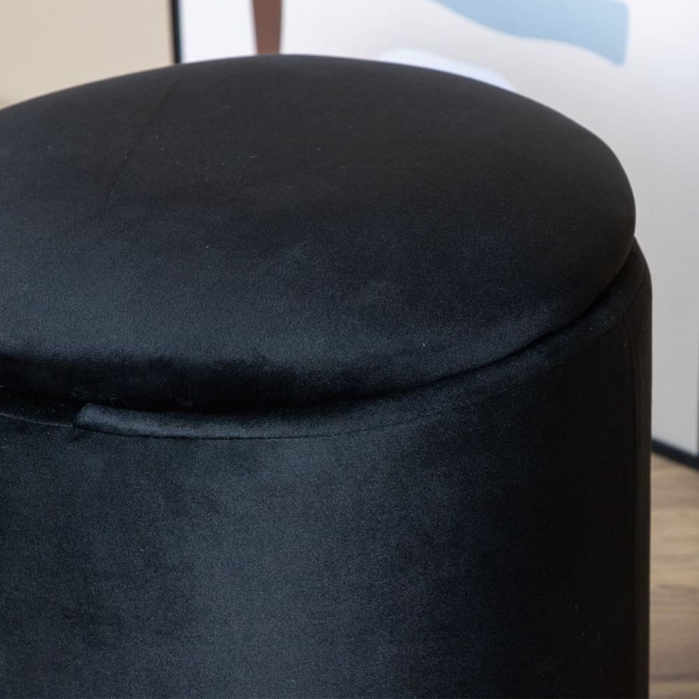 Venture Home Sitzpuff Limpen Schwarz