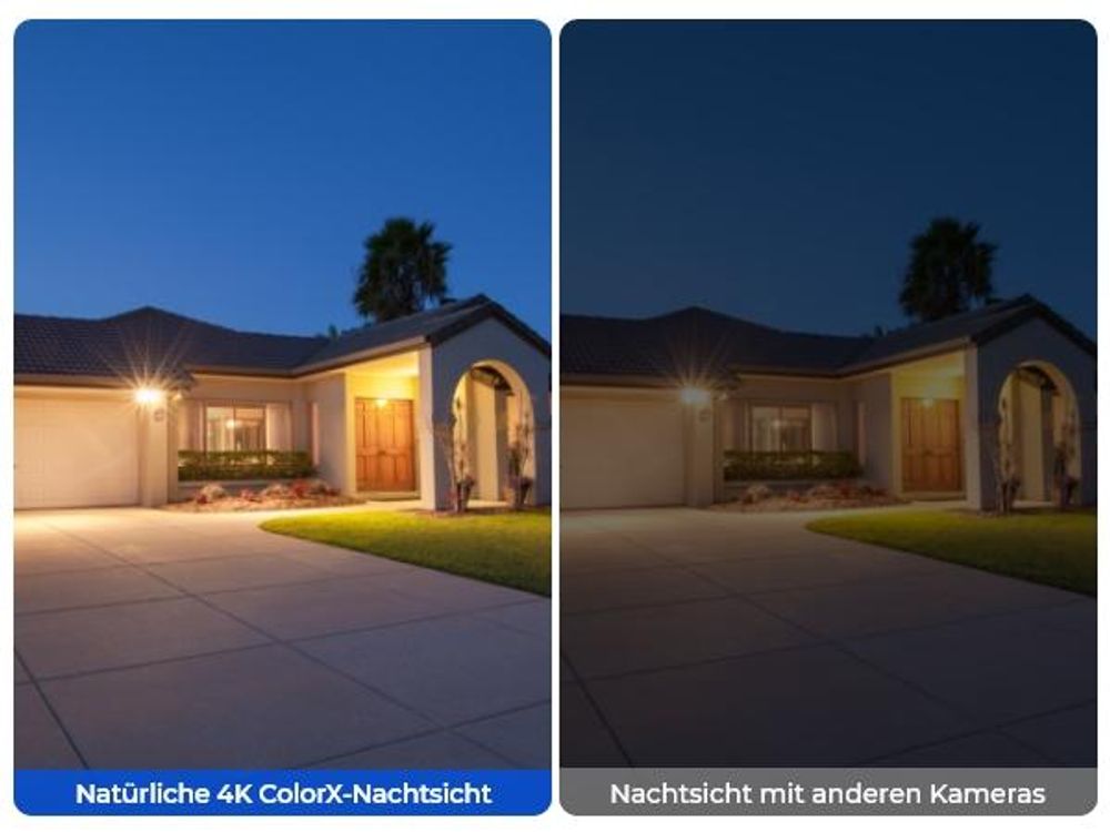Reolink CX820, 4K 8MP ColorX Dome PoE Überwachungskamera, Smarte Erkennung, F1.0 Superblende, Farbnachtsicht, 2-Wege-Audio, Einstellbares Warmlicht