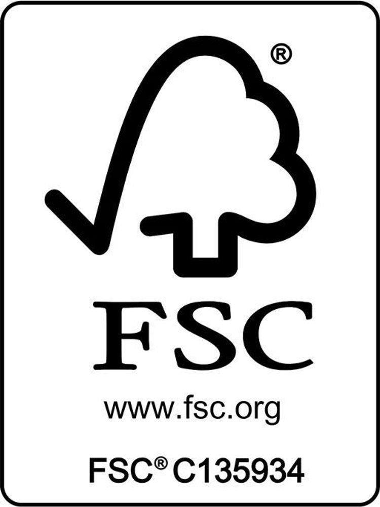 Das Bild zeigt ein FSC Mix-Label.