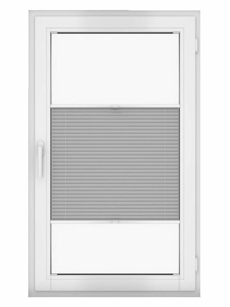 Estika Plissee ohne Bohren - 90x120 cm - Limette - Klemmfix montage, Jalousien fenster für innen