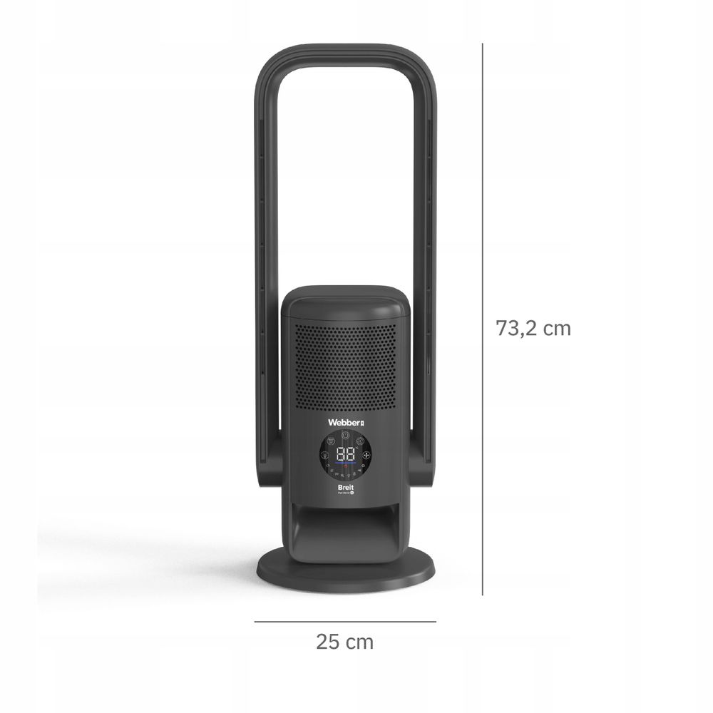 WLAN-Steuerung des Webber APG7800 über eine Smartphone-App