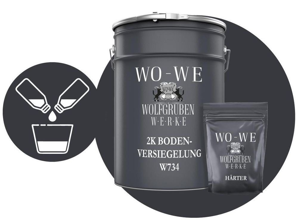 W734 Bodenversiegelung 2-komponentige Bodenversiegelung