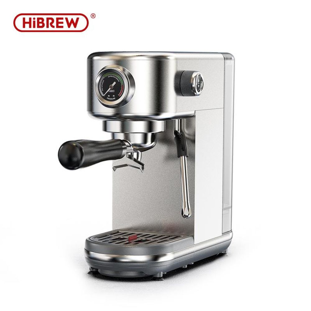 HiBREW H10B Espressomaschine mit Edelstahlgehäuse