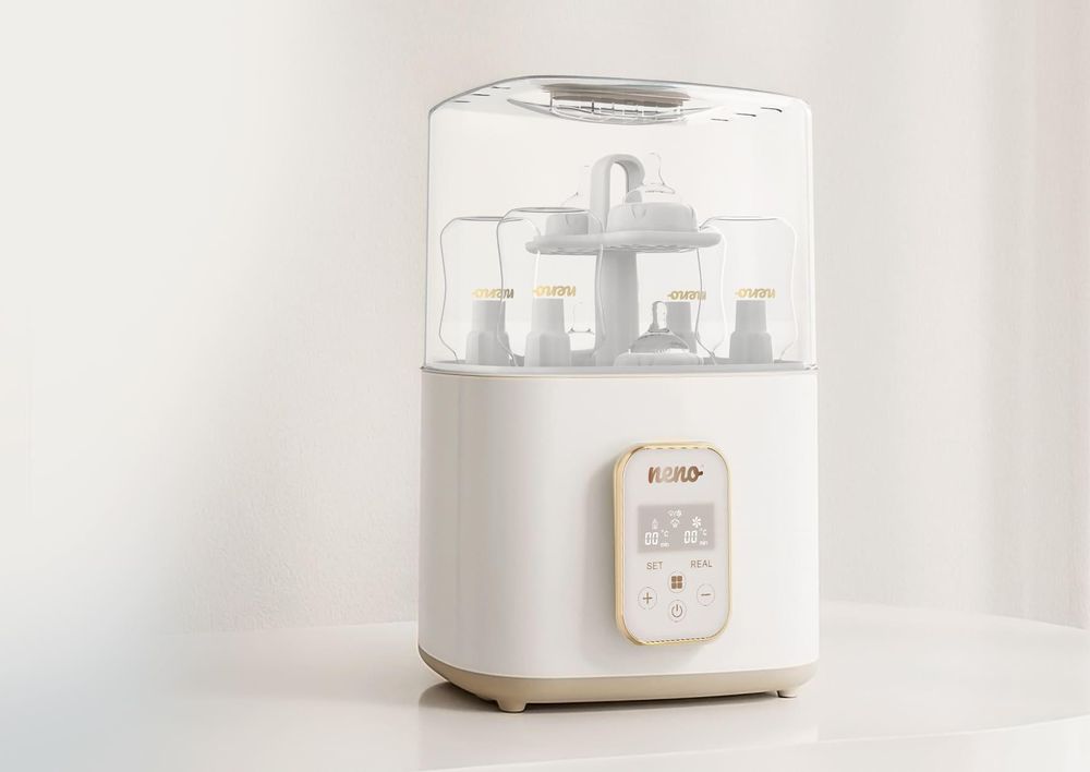 Neno Puro 4in1 Flaschensterilisator mit Trocknungsfunktion und Flaschenwärmer