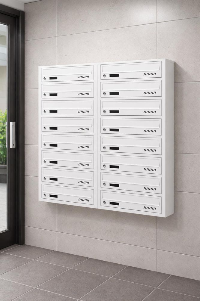 Briefkastenanlage 16-fach