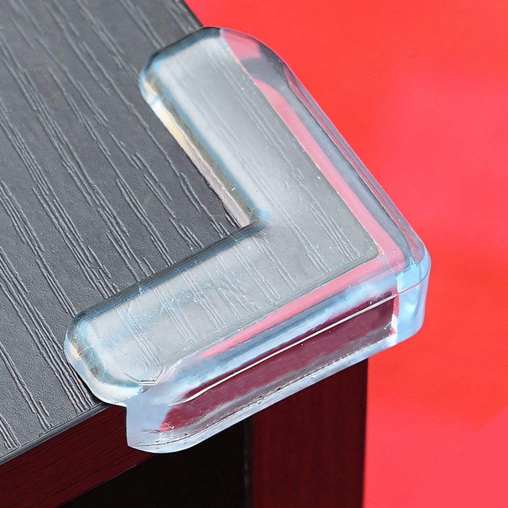 20 x Eckenschutz Baby Kantenschutz Selbstklebend Transparent Durchsichtiger Gummi Kindersicherung Tisch Möbel Eckenschutz für Kinder Baby Retoo
