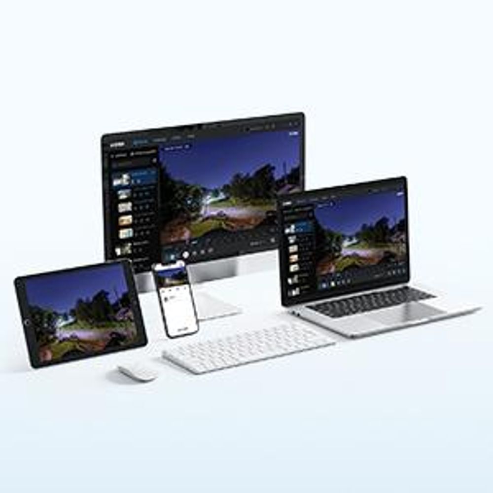 ZOSI 2MP Kabelgebunden Überwachungskamera Set mit Audio, 8CH 500GB DVR und 4X PTZ TVI Aussenkameras, Personen- und Fahrzeugerkennung