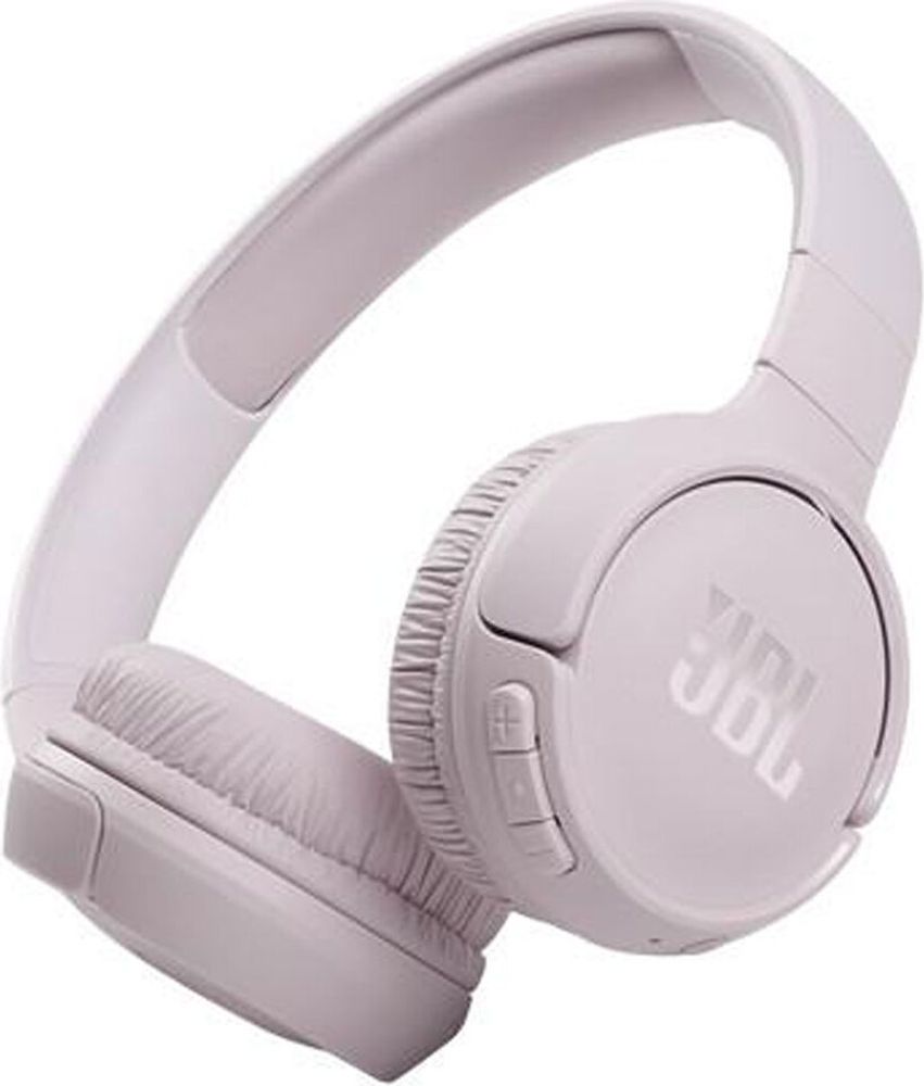 JBL Tune 510BT – Bluetooth Over-Ear Kopfhörer in Rosa – Faltbare Headphones mit Freisprechfunktion – Kompatibel mit Sprachassistenten – Lange Laufzeit von bis zu 40 Stunden