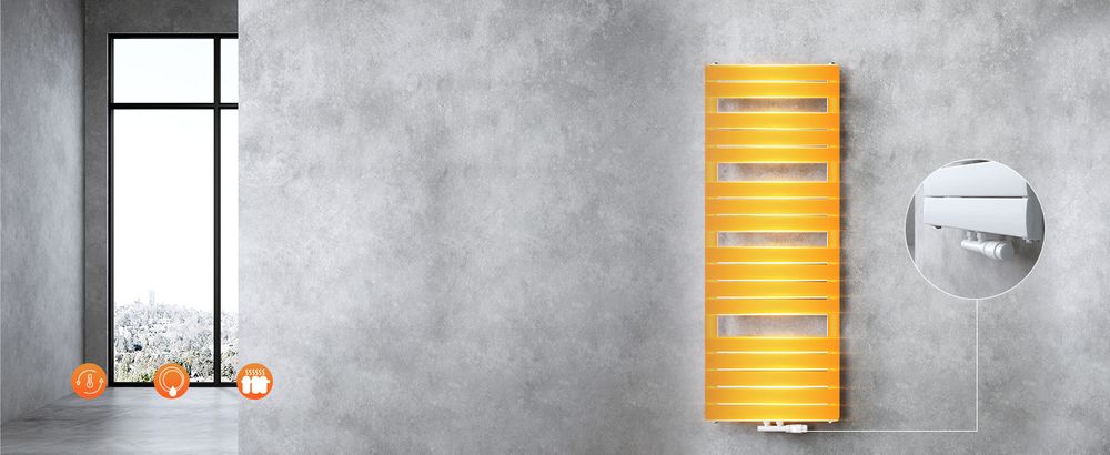 doporro Badheizung Flachheizkörper 180x60cm Weiß Paneelheizkörper Mittelanschluss oder Seitenanschluss Badheizkörper Ohne Heizstab FH