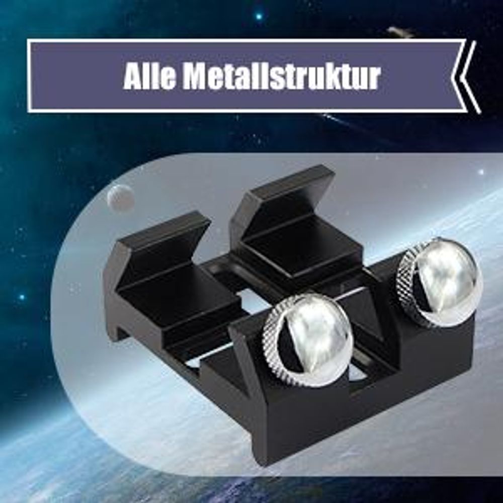 Svbony Teleskope Finderscope Mount, Schwalbenschwanzbasis für Finder Scope Kompatibel mit Celestron C8 C8HD C925 C11HD