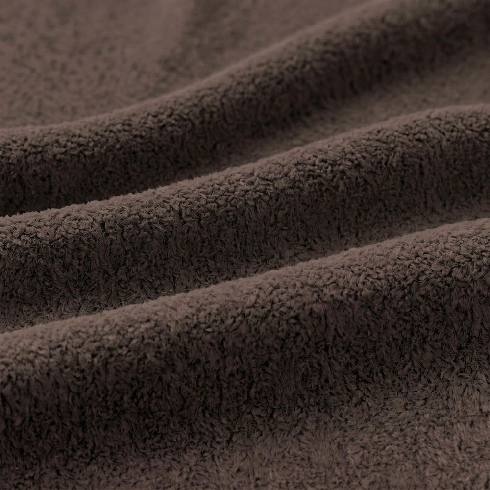 Schlafsofa FORANO 3-Sitzer mit Bettkasten, Sofa Couch mit Schlaffunktion Gästezimmer und Jugendzimmer weicher Bouclé-Plüschstoff Dunkelbraun