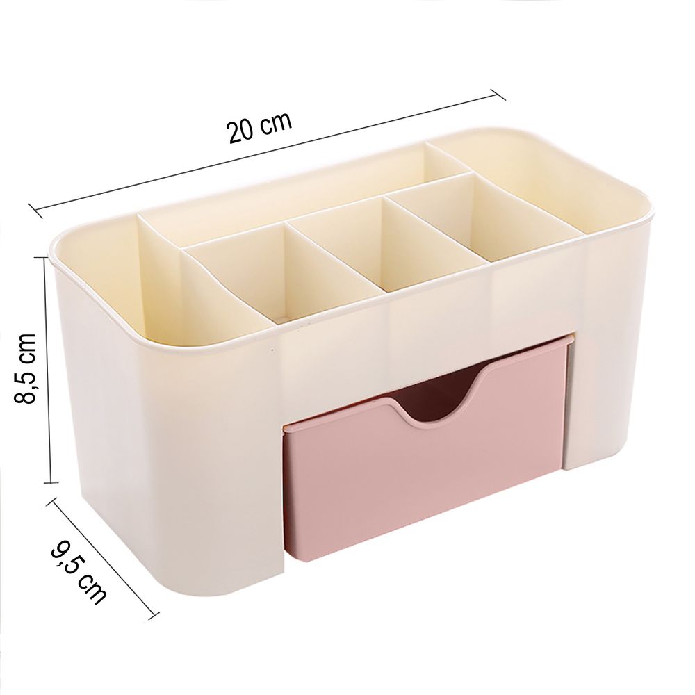 Make Up Organizer mit Schubladen Kosmetik Box Tragebar Make-Up Schubladeneinsatz Schmuck Koffer Ohrringe Armband Ringe Retoo