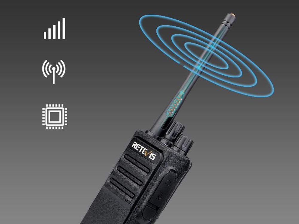 Retevis RT617 Funkgeräte, Walkie Talkie mit Headset, PMR446 Lizenzfrei, 16 Kanäle, CTCSS/DCS, VOX, Funkgeräte Set mit USB Ladeschale für Schule, Baustelle, Supermarkt, Sicherheit (5 Paar)