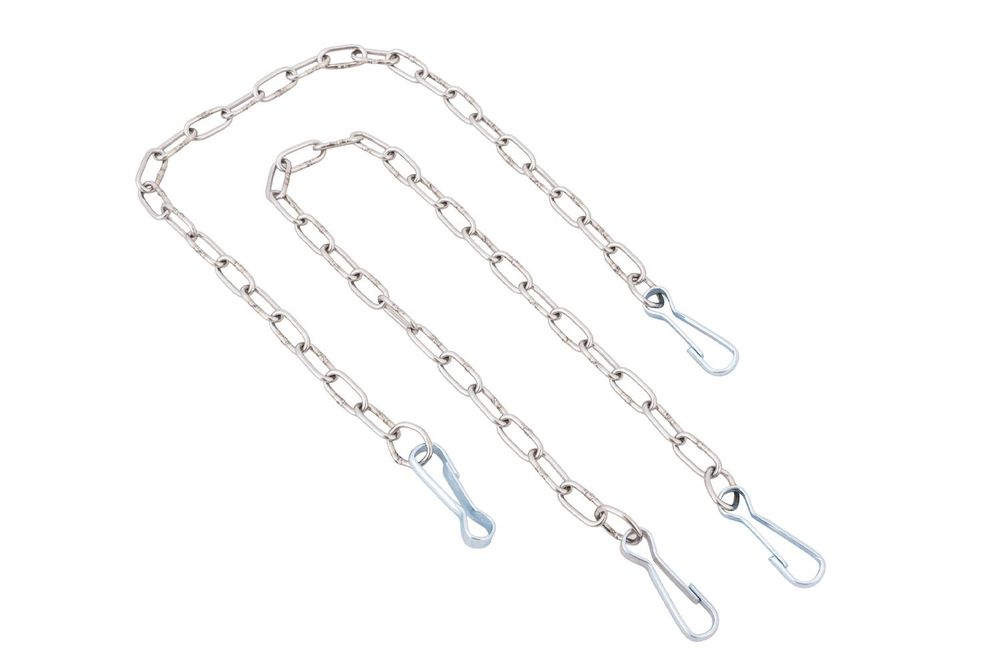 DAKEN Haltekette Set 2 Stück für Werkzeugkasten ARKA JUST WELVET 47 cm Deckelhalter verzinkt Staubox Kette