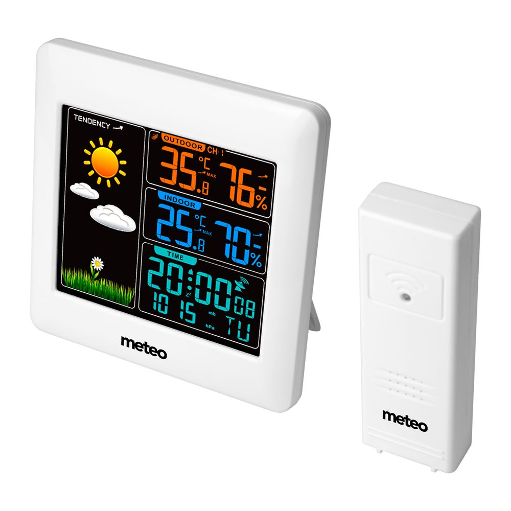 Wetterstation mit DCF und Wetteranzeige + SP93-Sensor