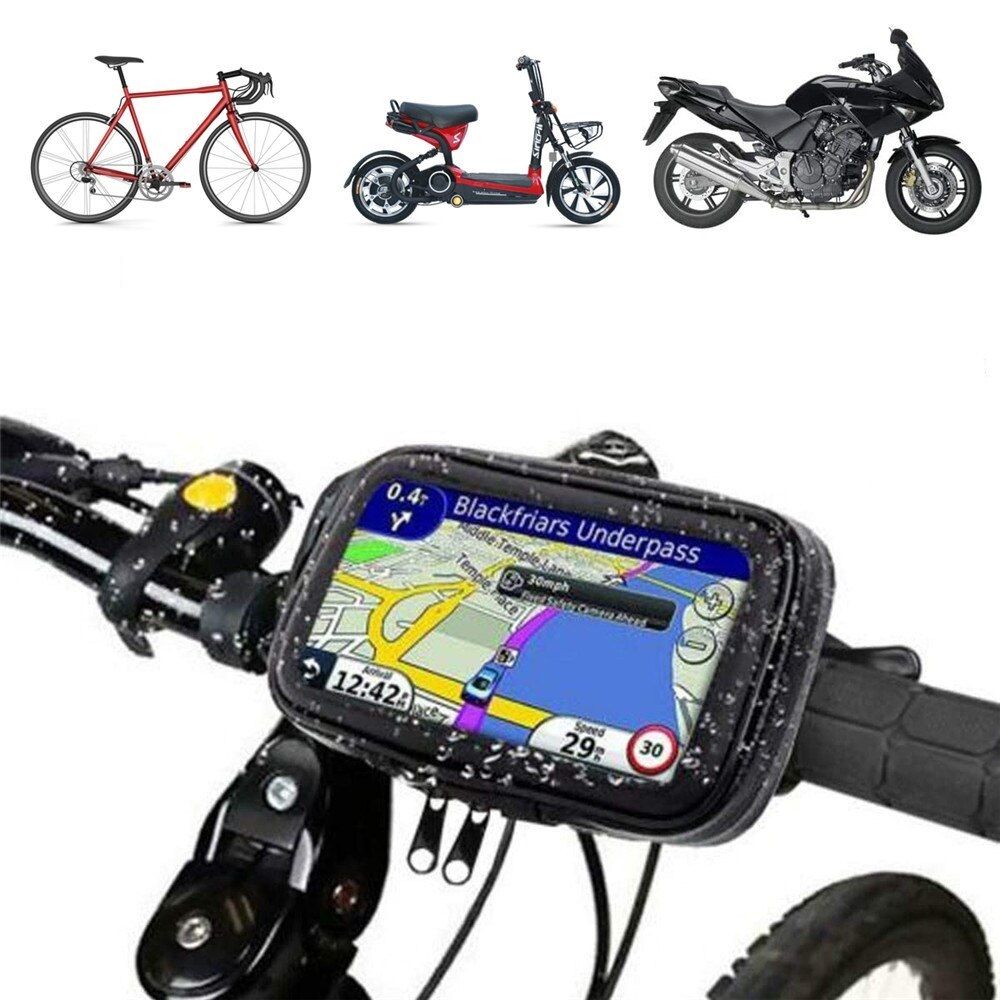 Fahrrad Lenkertasche Wasserdichte Handyhalterung Lenker Tasche Smartphone für iPhone Samsung Galaxy Halter bis 6,3 Zoll 360° Drehbare Motorrad Retoo