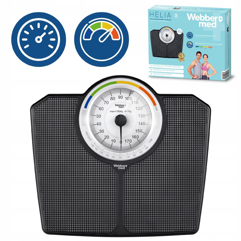 BMI-Messung auf der Waage.