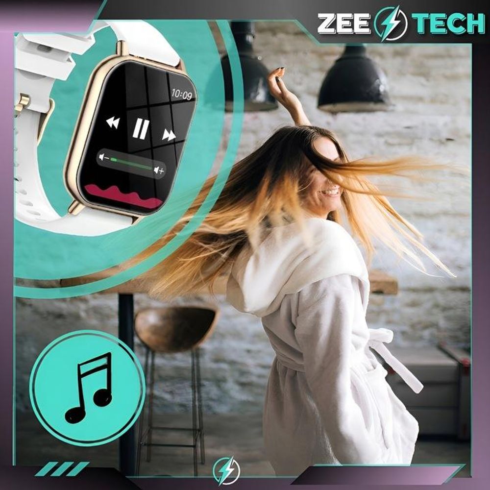 Damensmartwatch Armbanduhr Anrufe Ekg Puls Smartwatch 4 Armbänder