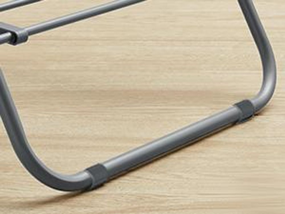 SONGMICS Wäscheständer klein, faltbare Standtrockner mit 2 Flügeln, Metall, 44 x 101 x 54 cm