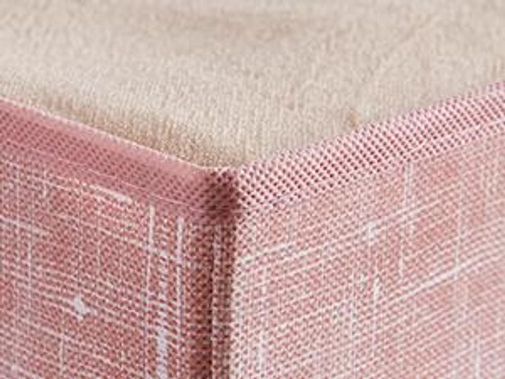 SONGMICS Ordnungsboxen, 6er Set, aus Vliesstoff mit Griff, 30 x 30 x 30 cm, Organizer Box, für Würfelregal, Faltbox, rosa