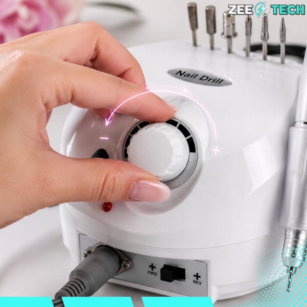 Nagelfräser für Maniküre Pediküre Professionell STARK 65W + Fräser