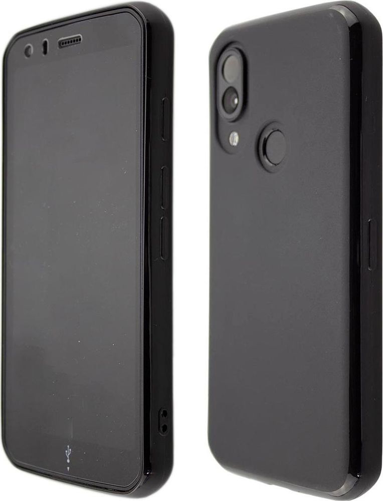 caseroxx Schutz-Hülle TPU-Hülle kompatibel mit Cat S62 / S62 Pro, Gummi Handy Tasche schwarz