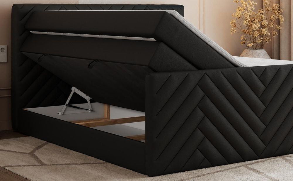 die Funktion des Bettkasten in einem Boxspringbett