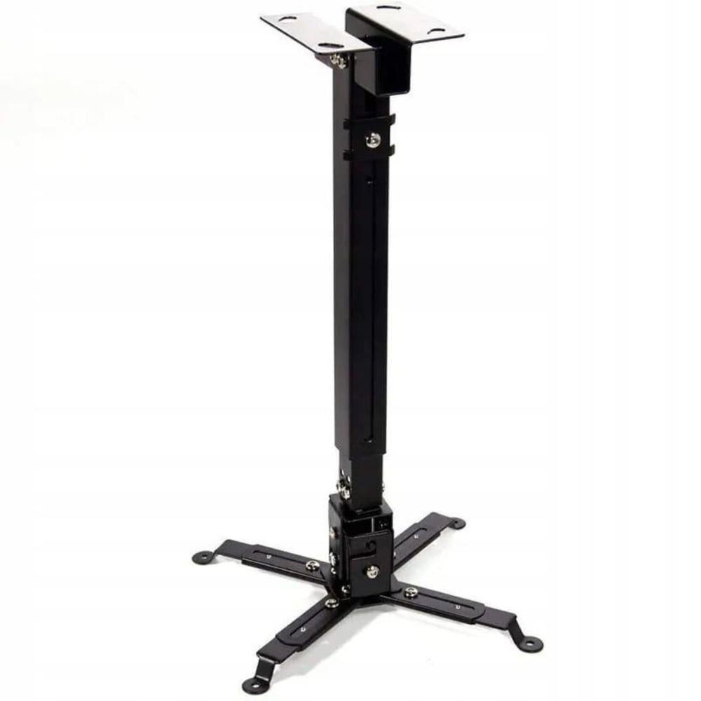Projektorhalterung - Projektoraufhängung - 4-in-1 - Deckenmontage - Wandmontage - bis zu 25 kg - Schwarz