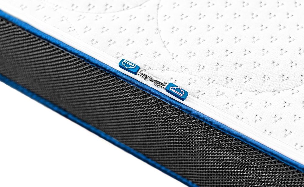 Genius eazzzy Topper Royal Hybrid Größe 200 x 200 x 11 cm Höhe 11 cm, Matratzentopper mit Gel-Memory-Schaum, Federkern-Topper Temperaturregulieren