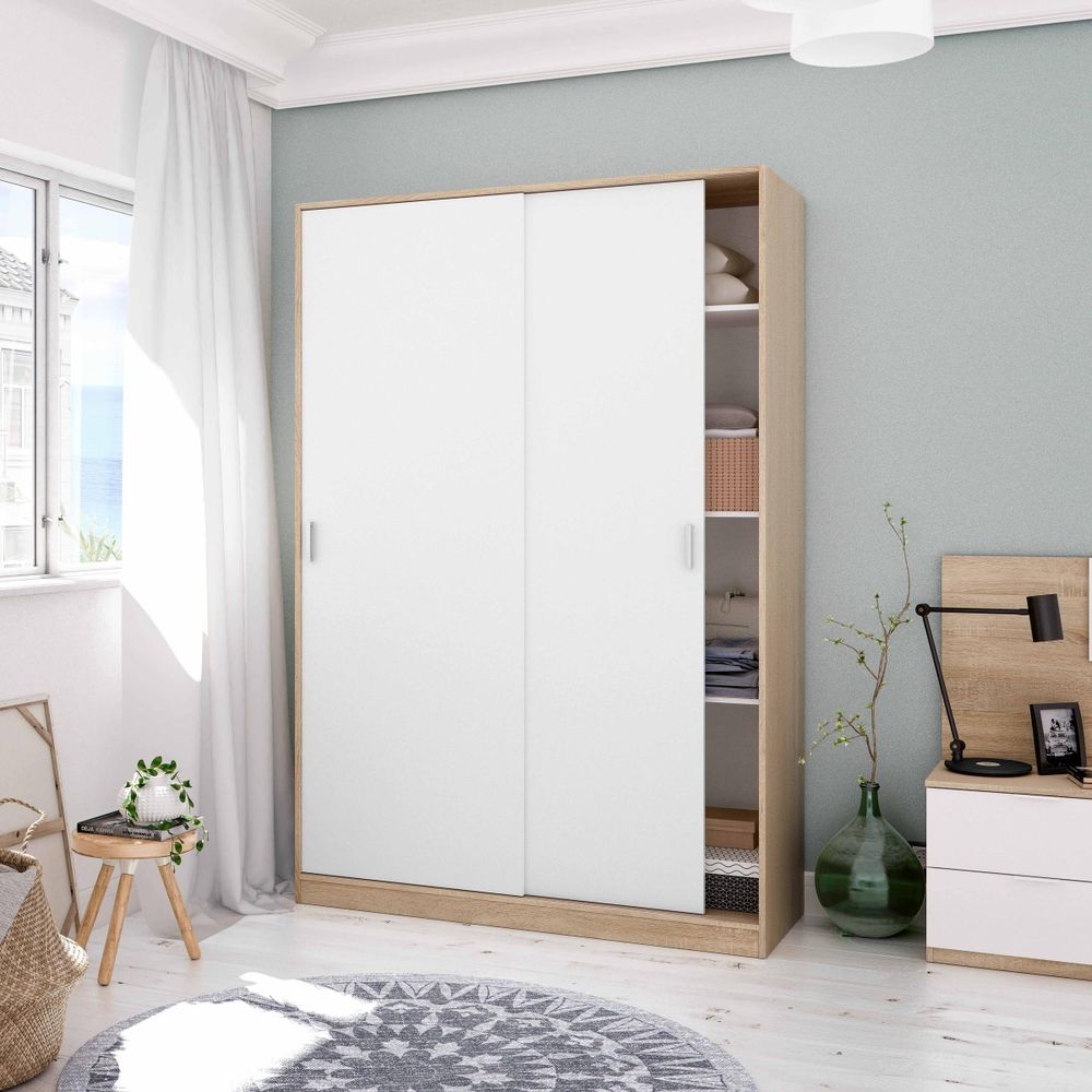 Schwebetürenschrank TOP – moderner Kleiderschrank mit gleitruhigen Schwebetüren und flexiblem Staura