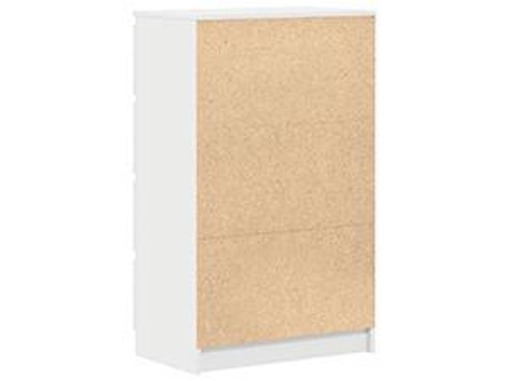 vidaXL Sideboard Weiß 60x35x98,5 cm Holzwerkstoff