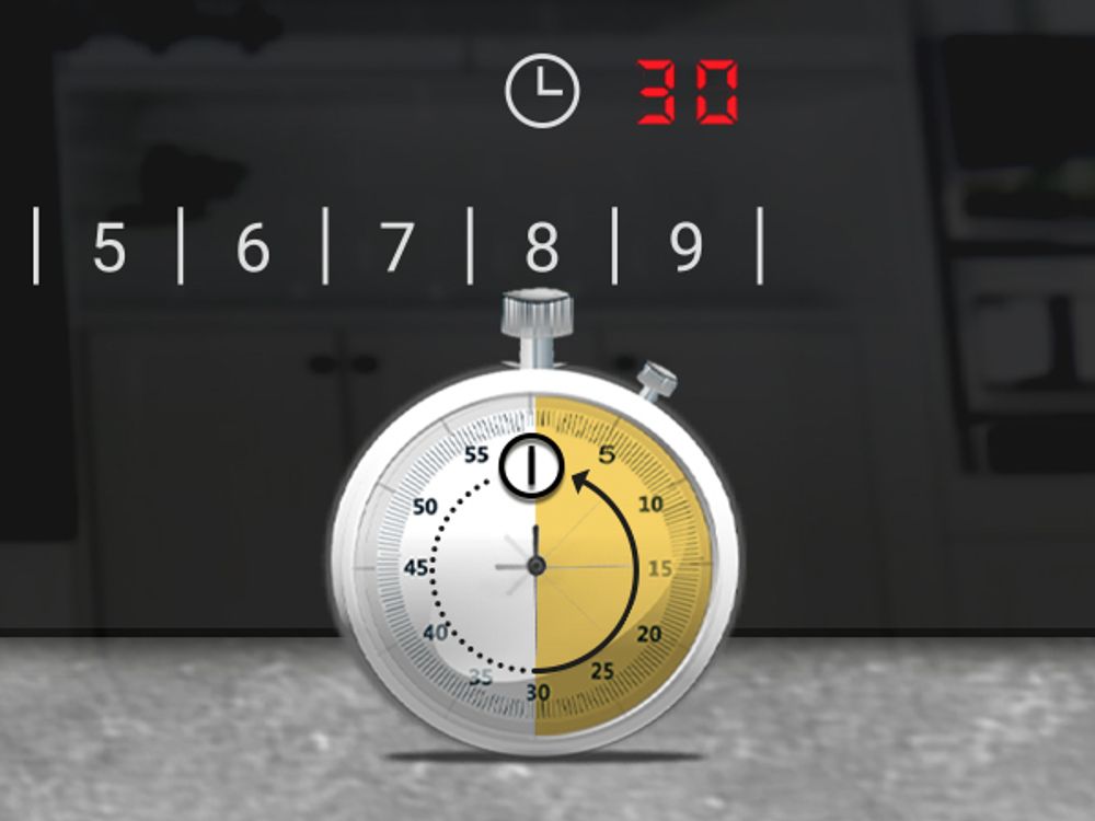 Abschalt-Timer des autarken Heizspiralen-Kochfeldes KF4500RL