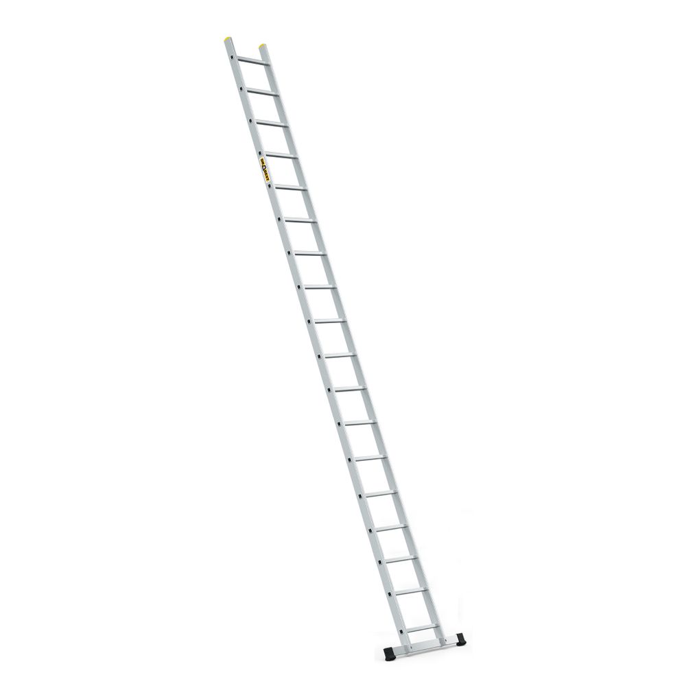 Drabest, žebřík, žebříky, hliníkový žebřík, jednoduchý žebřík, žebřík 18 stupňů